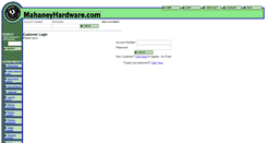Desktop Screenshot of mahaneyhardware.com